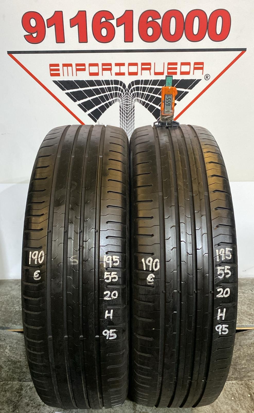 CONTINENTAL CONTIECOCONTACT 5 USADO  195/55 R20 95 H